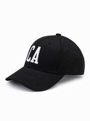 шапка-бини h173 - черная 126232-uniw цена и информация | Мужские шарфы, шапки, перчатки | kaup24.ee