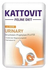 Kattovit Feline Diet Urinary kanaga, 85 g hind ja info | Konservid kassidele | kaup24.ee