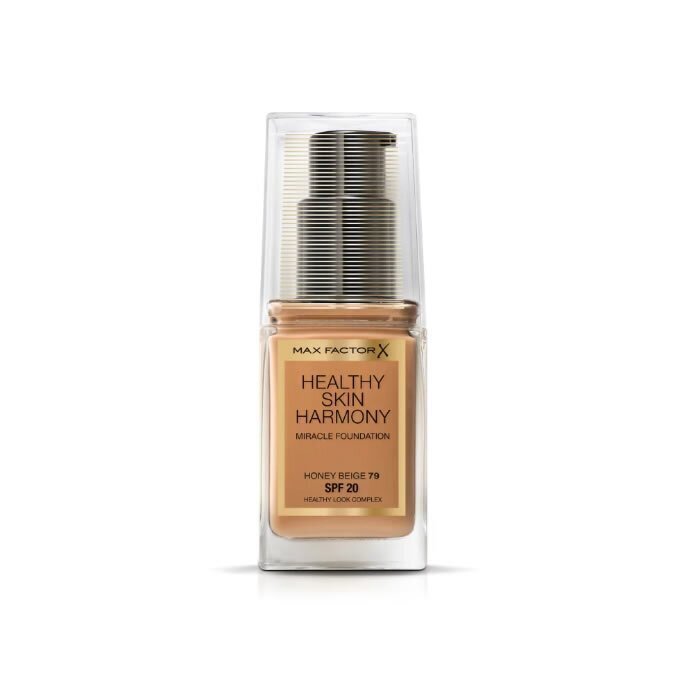 Jumestuskreem Max Factor Healthy Skin Harmony 79 Honey Beige, 30 ml цена и информация | Jumestuskreemid, puudrid | kaup24.ee