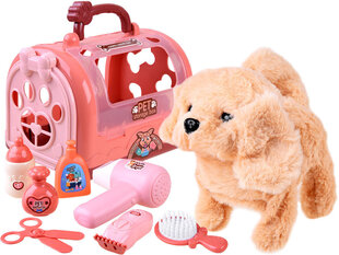 Interaktiivne plüüsist koer koos tarvikutega Jd mänguasjad hind ja info | Tüdrukute mänguasjad | kaup24.ee