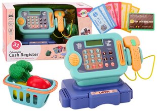 игрушечный кассовый аппарат, синий цена и информация | Игрушки для девочек | kaup24.ee