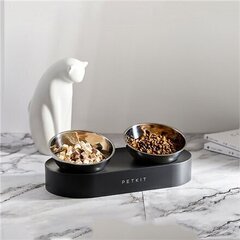 Миски Petkit Fresh Nano Metal, 0,48 л, черный цена и информация | Миски, ящики для корма | kaup24.ee