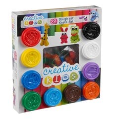 Plastiliin Creative kids 10x55g hind ja info | Kunstitarbed, voolimise tarvikud | kaup24.ee