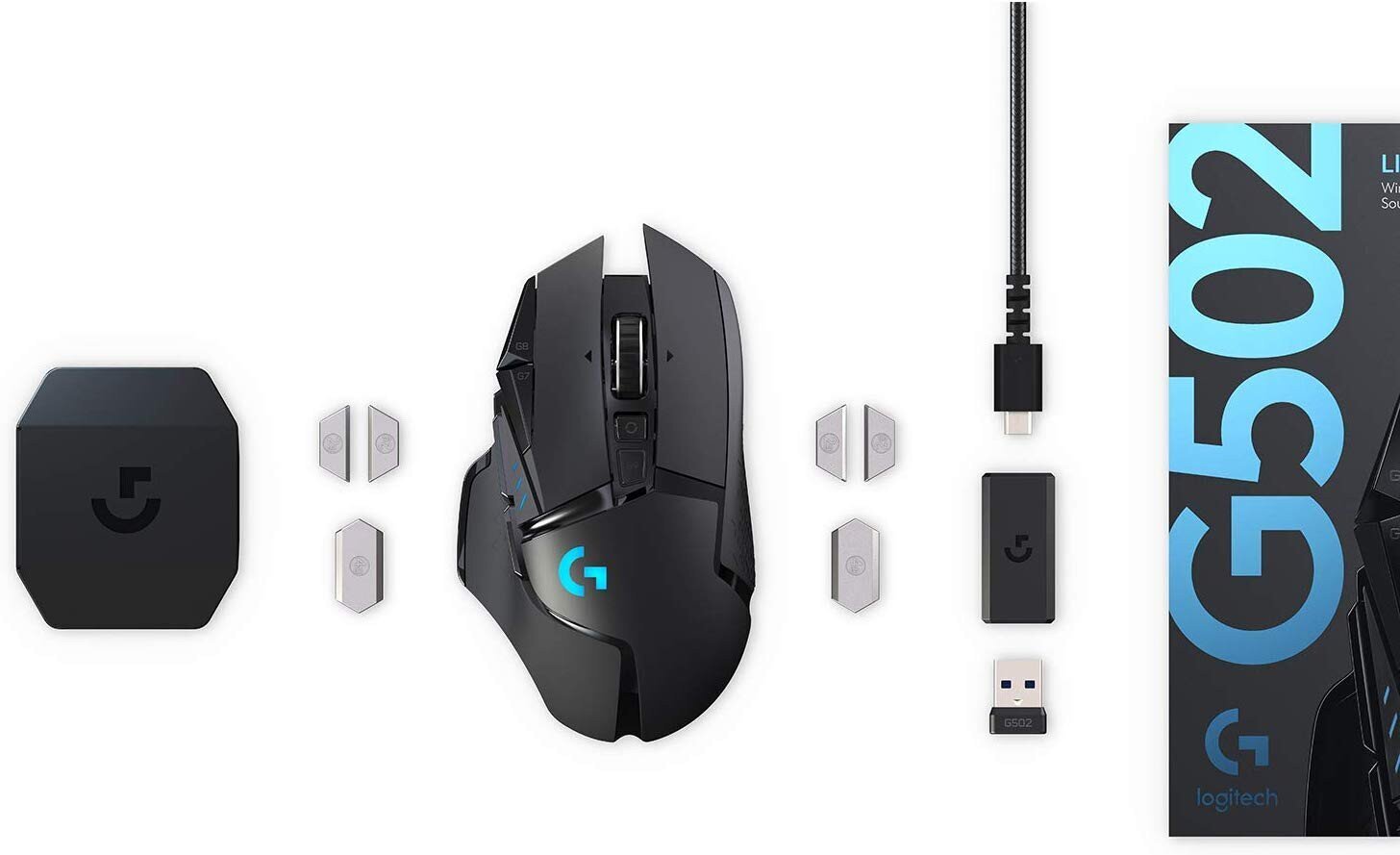 Logitech G502 LightSpeed hind ja info | Hiired | kaup24.ee