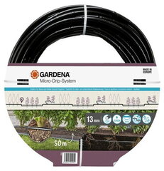 Шланг для капельного полива для наземного и подземного полива Gardena Drip Irrigation Line, 50 м цена и информация | Оборудование для полива | kaup24.ee