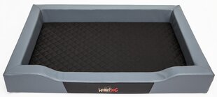 Pesa Hobbydog Deluxe L, hall/must, 75x50 cm hind ja info | Pesad, padjad | kaup24.ee