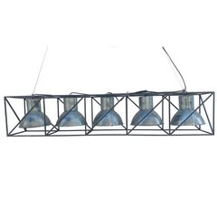 Потолочный светильник DKD Home Decor Натуральный Железо 50 W джут (48 x 48 x 59 cm) цена и информация | Люстры | kaup24.ee