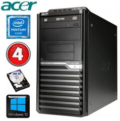 Acer Veriton M4610G MT G630 4GB 500GB DVD WIN10 hind ja info | Lauaarvutid | kaup24.ee