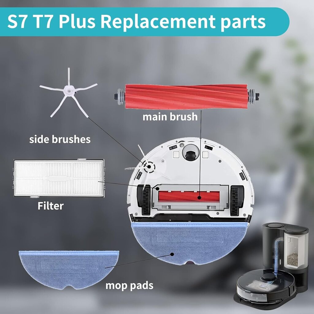 Suzao tarvikud Roborock S7 tolmuimejale цена и информация | Tolmuimejate lisatarvikud | kaup24.ee