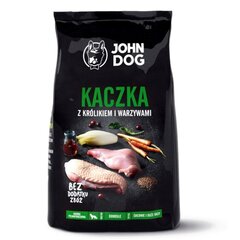 John Dog Premium pardi ja küülikuga, 3 kg hind ja info | Kuivtoit koertele | kaup24.ee