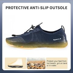 IceUnicorn обувь для плавания, размер 45 EU, цвет синий B Blue цена и информация | Обувь для плавания | kaup24.ee