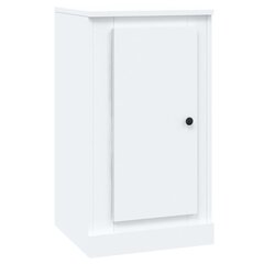 puhvetkapp, valge, 37,5 x 35,5 x 67,5 cm, tehispuit hind ja info | Elutoa väikesed kapid | kaup24.ee