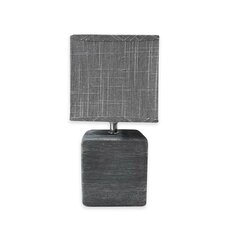 Laualamp Versa Cubo Grey (ø 13 x 32 cm) hind ja info | Laualambid | kaup24.ee