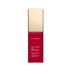 Блеск для губ Clarins Intense Lip Comfort Oil, 07 Intense Red, 7 мл цена и информация | Помады, бальзамы, блеск для губ | kaup24.ee