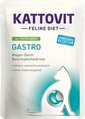 Kattovit Feline Diet Gastro kalkuniga, 85 g hind ja info | Konservid kassidele | kaup24.ee