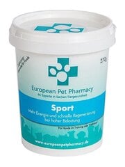 Toidulisand koertele European Pet Pharmacy Sport, 270 g цена и информация | Пищевые добавки и анти-паразитные товары | kaup24.ee