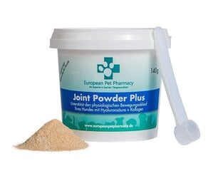 Toidulisand koertele European Pet Pharmacy Joint Powder Plus, 140 g цена и информация | Пищевые добавки и анти-паразитные товары | kaup24.ee