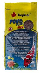 TROPICAL Pond Pellet Mix - корм для прудовых рыб - 5кг цена и информация | Корм для живой рыбы | kaup24.ee