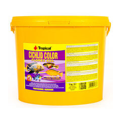 Toit kaladele Tropical Cichlid Color XXL, 5 l hind ja info | Toit kaladele | kaup24.ee