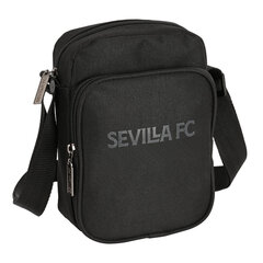 Сумка на плечо Sevilla Fútbol Club Teen Чёрный (16 x 22 x 6 cm) цена и информация | Женские сумки | kaup24.ee