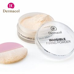 Пудра Biri Dermacol Invisible Fixing Powder Natural 13 г, натуральный цвет цена и информация | Пудры, базы под макияж | kaup24.ee