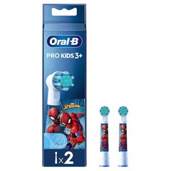 Oral-B EB10-2 Kids Spiderman hind ja info | Elektriliste hambaharjade otsikud | kaup24.ee