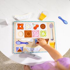 MELISSA & DOUG деревянный пазл с магнитами, мороженое цена и информация | Игрушки для малышей | kaup24.ee