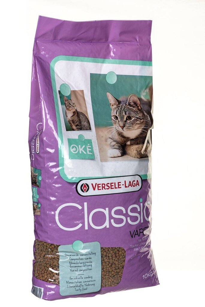 Versele Laga Classic Cat linnulihaga, 10 kg hind ja info | Kuivtoit kassidele | kaup24.ee