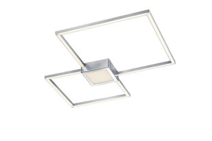 Hydra LED laevalgusti 65x65 cm nikkelmatt valge sis 28W-2600Lm hind ja info | Laelambid | kaup24.ee