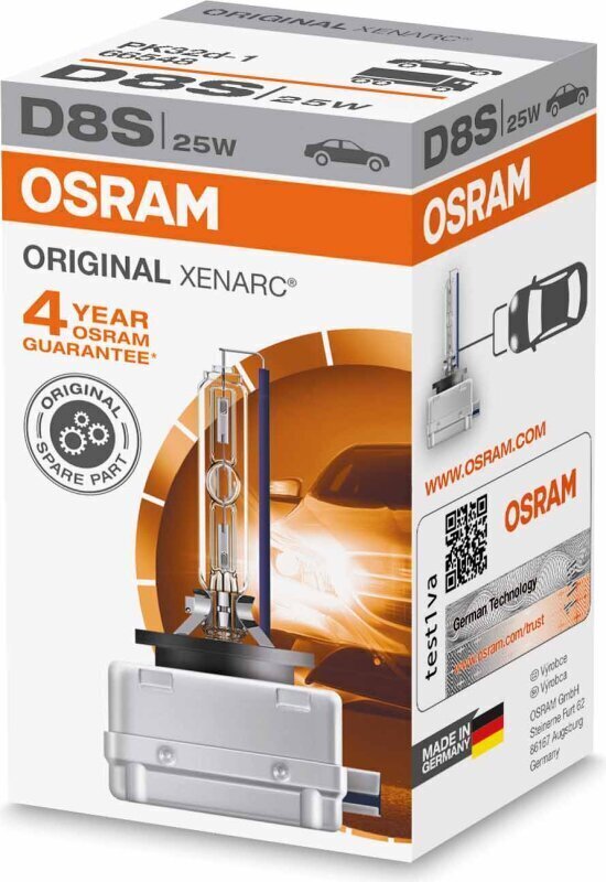 Autopirn OS66548 Osram OS66548 D8S 25W 40V цена и информация | Autopirnid | kaup24.ee