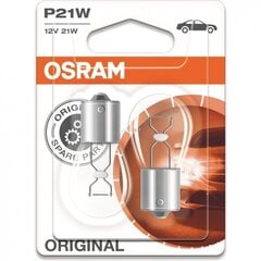 Autopirn OS7506-02B Osram OS7506-02B P21W 21W 12V (2 Tükid, osad) hind ja info | Autopirnid | kaup24.ee