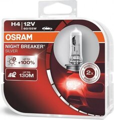 Автомобильная лампа Osram 64193NBS H4 12V 60/55W цена и информация | Автомобильные лампочки | kaup24.ee