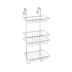 Подвесная полка для ванной AWD Interior, три полки цена и информация | Аксессуары для ванной комнаты | kaup24.ee