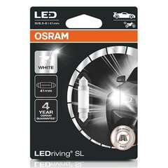 Автомобильная лампа Osram OS6413DWP-01B C5W 6000K 0,6 W цена и информация | Автомобильные лампочки | kaup24.ee