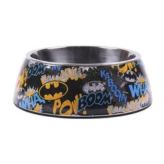 Кормушка для собак Batman меламин 180 ml Чёрный Металл цена и информация | Миски, ящики для корма | kaup24.ee