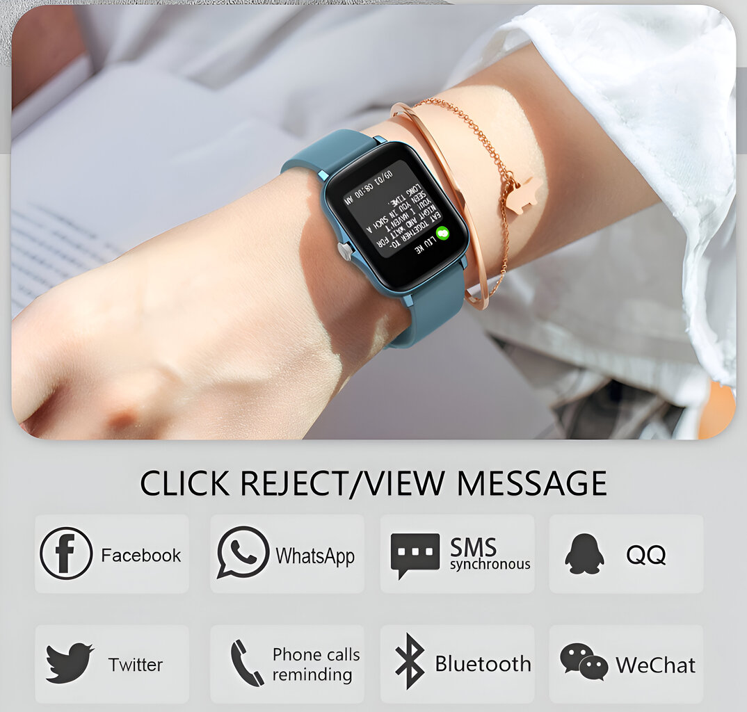 Nutikell; Smartwatch LIVMAN Y22 hind ja info | Nutikellad (smartwatch) | kaup24.ee