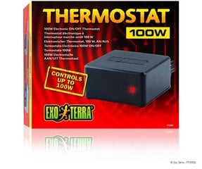 Termostaat Exo Terra PT2456, 100 W hind ja info | Kaubad eksootilistele loomadele | kaup24.ee