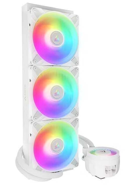 Dzesētājs Arctic Liquid Freezer III 420 A-RGB White цена и информация | Protsessori jahutid | kaup24.ee