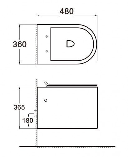 WC-pott Mexen Sofia Black Rimless Slim Duroplast aeglaselt sulguva kaanega hind ja info | WС-potid | kaup24.ee