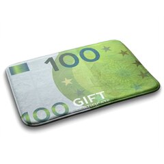 Vannitoa vaip Euro Pangatähe Raha, 90x60 cm hind ja info | Vannitoa sisustuselemendid ja aksessuaarid | kaup24.ee