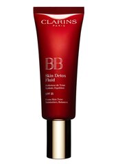 Tooniv jumestuskreem Clarins BB Skin Detox Fluid SPF 25 nr 01 light 45 ml, 02 Medium цена и информация | Пудры, базы под макияж | kaup24.ee