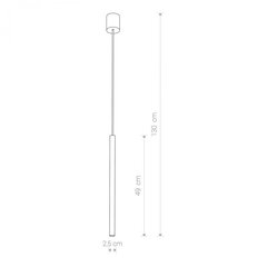 Rippvalgusti Nowodvorski Lighting Laser 8797 hind ja info | Rippvalgustid | kaup24.ee