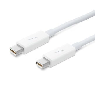 Apple Thunderbolt Cable (0.5 m, white) - MD862ZM/A цена и информация | Kaablid ja juhtmed | kaup24.ee