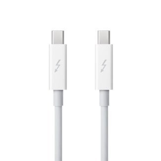 Apple Thunderbolt Cable (0.5 m, white) - MD862ZM/A hind ja info | Kaablid ja juhtmed | kaup24.ee