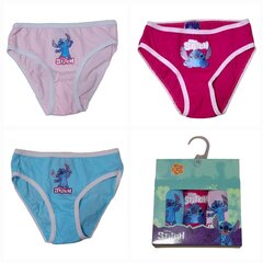 Aluspüksid Lilo&Stitch, 3 paari hind ja info | Tüdrukute aluspesu | kaup24.ee