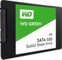 SSD 1TB WD Green 2,5" SATA3 (WDS100T2G0A) цена и информация | Sisemised kõvakettad (HDD, SSD, Hybrid) | kaup24.ee