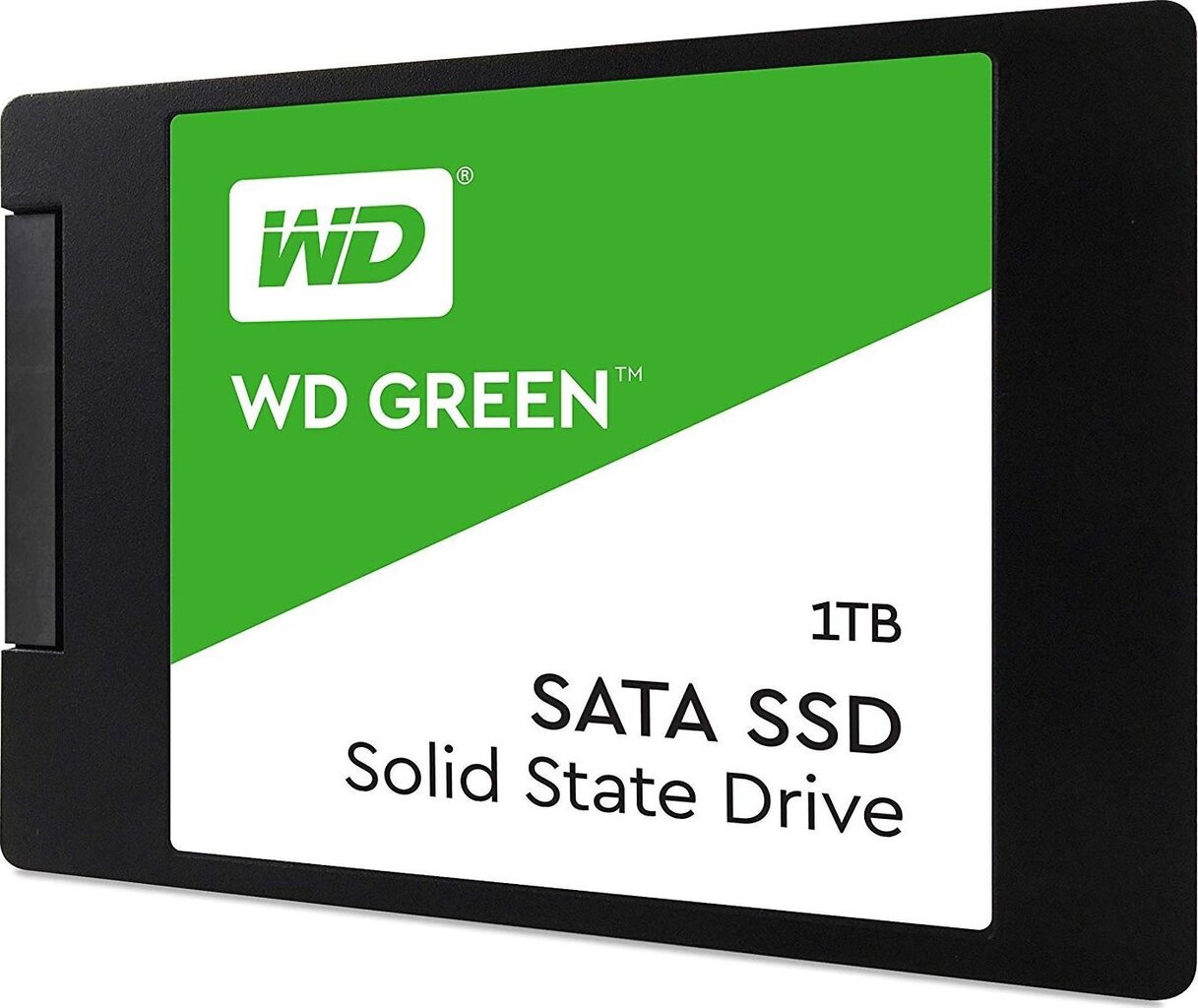 SSD 1TB WD Green 2,5" SATA3 (WDS100T2G0A) цена и информация | Sisemised kõvakettad (HDD, SSD, Hybrid) | kaup24.ee