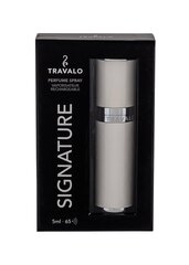 Многоразовый флакон для духов Travalo Signature White 5 мл цена и информация | Косметички, косметические зеркала | kaup24.ee