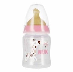 Pudel koos soojusindikaatoriga Nuk First Choice, Pink, 0 - 6 kuud, 150 ml hind ja info | Lutipudelid ja aksessuaarid | kaup24.ee