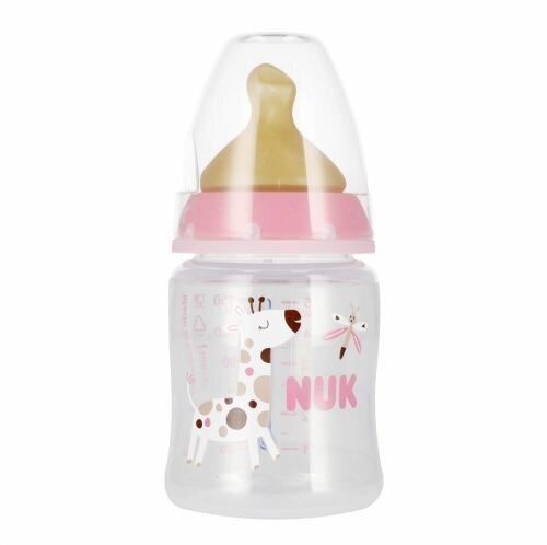 Pudel koos soojusindikaatoriga Nuk First Choice, Pink, 0 - 6 kuud, 150 ml цена и информация | Lutipudelid ja aksessuaarid | kaup24.ee